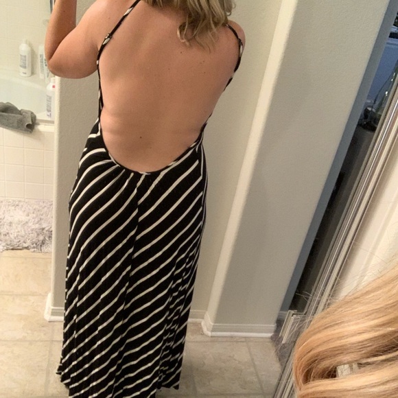 Stripe long dress - Picture 2 of 2